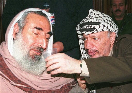 Yassin e Yasser Arafat