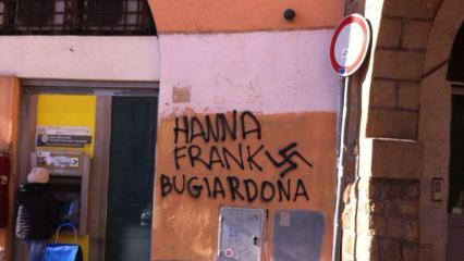 Scritte antisemite roma