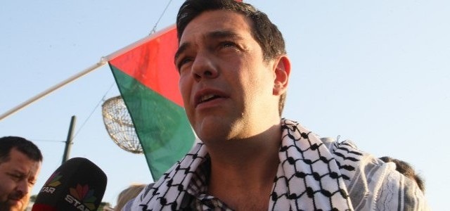 tsipras kefia israele grecia antisionismo palestina