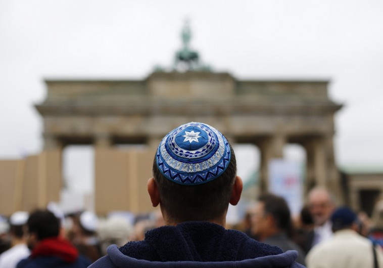 Ebrei tedeschi porta di Brandeburgo
