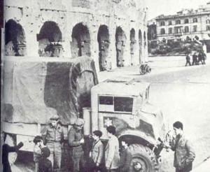 I soldati della Brigata Ebraica al Colosseo