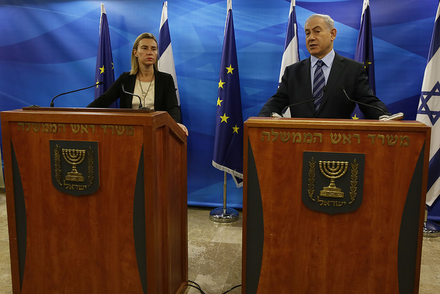 netanyahu mogherini