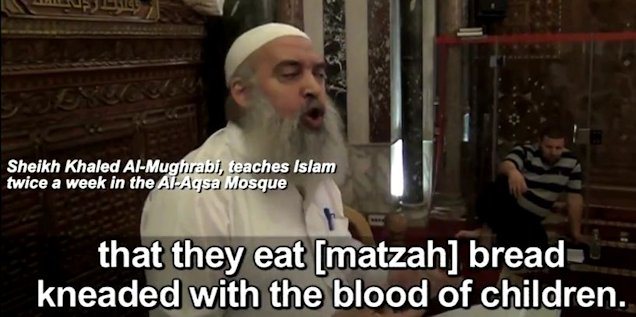 Sermoni antisemiti nella moschea di Al-Aqsa