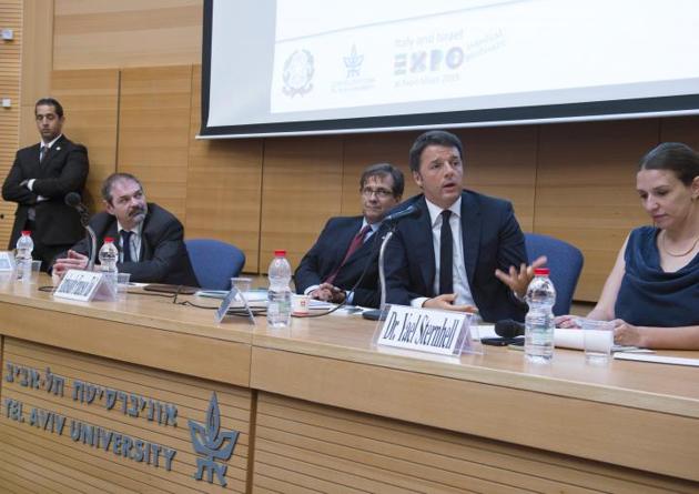 renzi università tel aviv