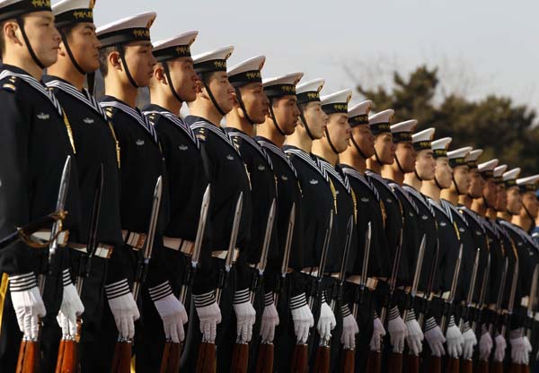 Soldati marina Cinese