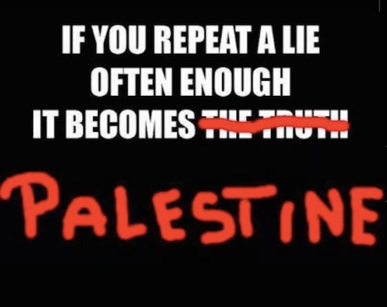 bugie palestinesi