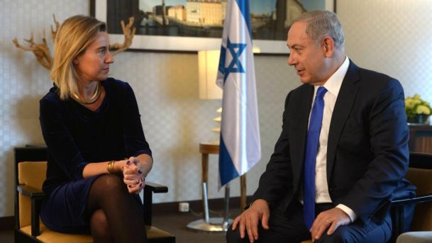 mogherini netanyahu