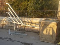 Chanukkiah vandalizzata in un parco di New York