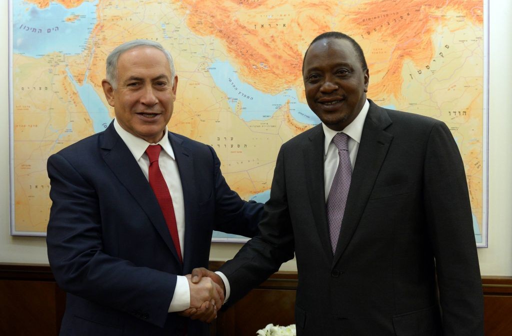 netanyahu kenyatta