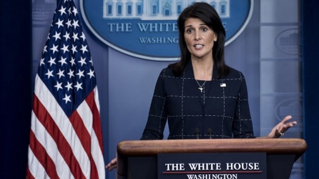 Nikki Haley e lo sconcio del Consiglio per i Diritti Umani