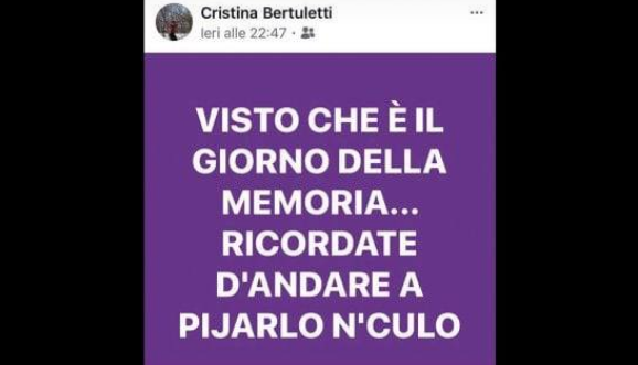 Giorno della Memoria sindaca leghista