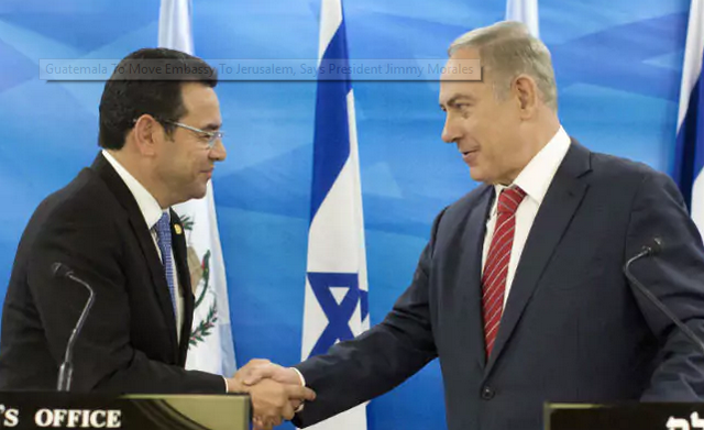 Gerusalemme capitale, Guatemala annuncia il riconoscimento