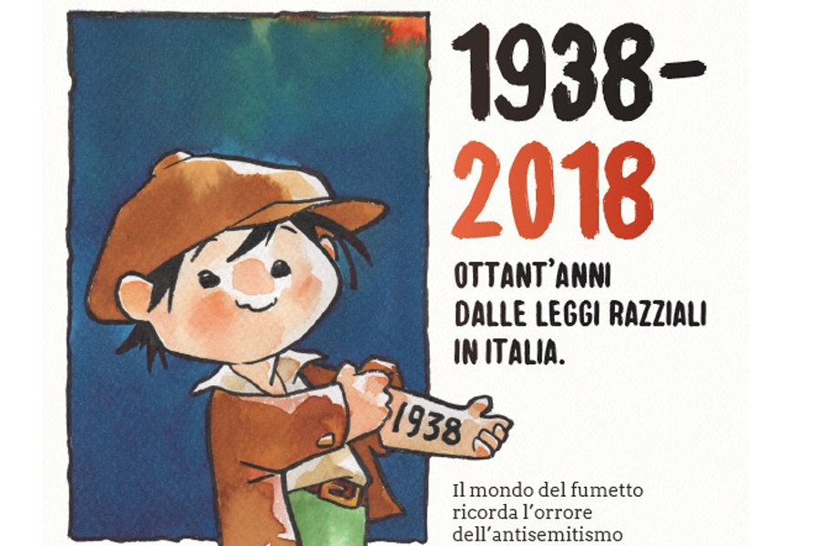 I maestri del fumetto ricordano le leggi razziali in Italia