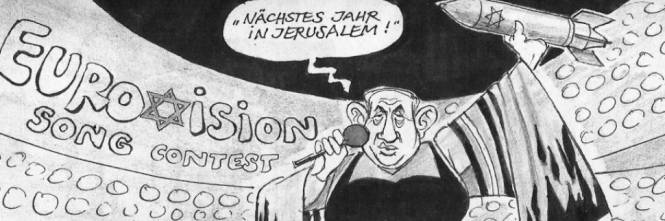 Germania, vignetta antisemita contro Benjamin Netanyahu