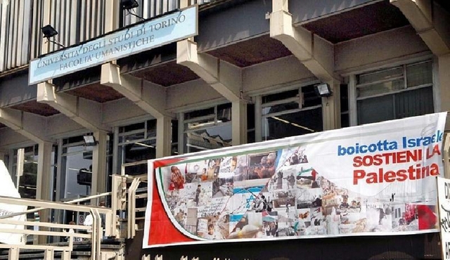 Torino persevera nel suo pregiudizio contro Israele