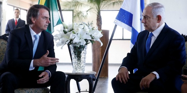 Bolsonaro presidente, Netanyahu in Brasile