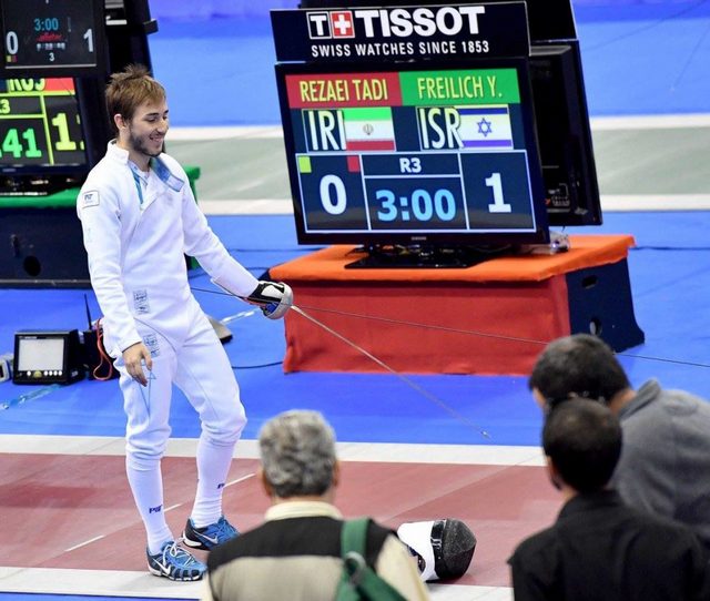 Israele, medaglia d’oro agli Europei di scherma