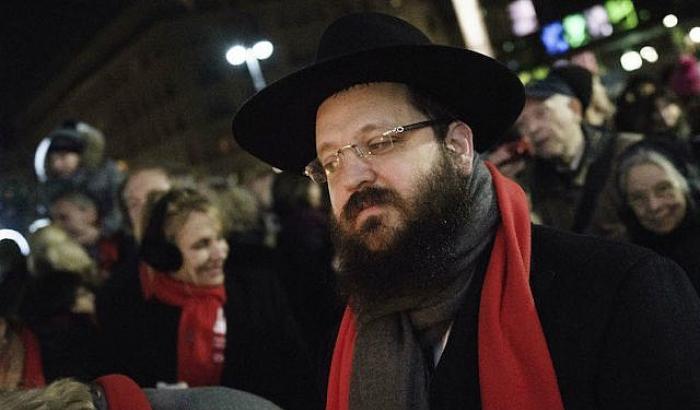 aggressione rabbino Berlino