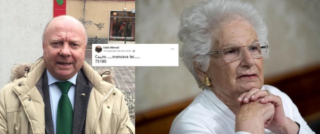 La frase choc contro Liliana Segre del leghista no vax