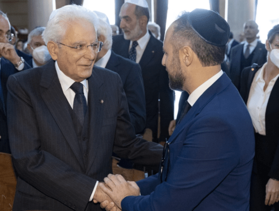 Cerimonia a 40 anni dall’attentato palestinese alla Sinagoga di Roma, presente Sergio Mattarella