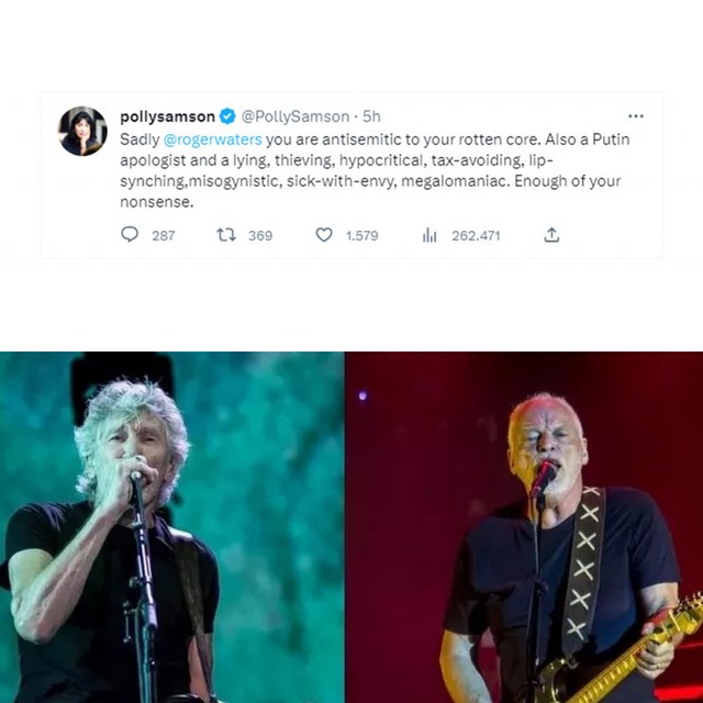Pink Floyd, moglie Gilmour accusa Roger Waters di antisemitismo
