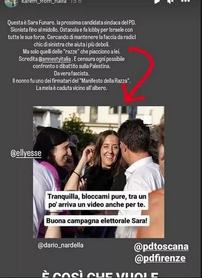 Attacco antisemita all’assessora comunale di Firenze Sara Funaro