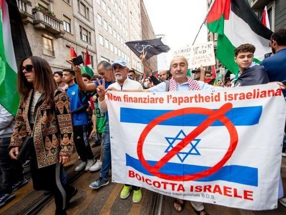 corteo-pro-palestinese-milano-giordano-israele