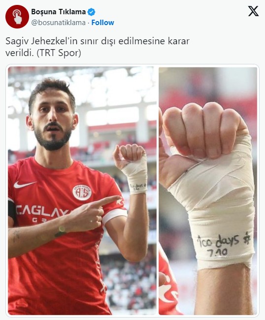 Turchia, due calciatori israeliani nella bufera per aver chiesto la liberazione degli ostaggi