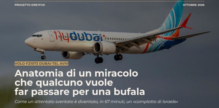 Sessantasette minuti: come un attentato sventato diventa «un complotto di Israele»
